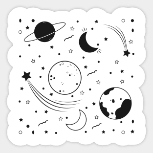 Colorless Planet 1 Sticker